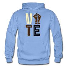 Load image into Gallery viewer, Hip Hop &amp; Boujee&#39;s Brown Vote Unisex Hoodie - Hip Hop &amp; Boujee