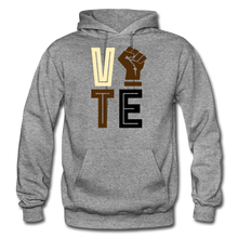 Load image into Gallery viewer, Hip Hop &amp; Boujee&#39;s Brown Vote Unisex Hoodie - Hip Hop &amp; Boujee