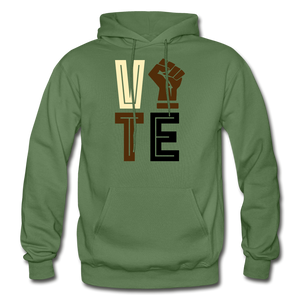 Hip Hop & Boujee's Brown Vote Unisex Hoodie - Hip Hop & Boujee