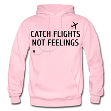 Load image into Gallery viewer, Hip Hop &amp; Boujee&#39;s &quot;Catch Flights&quot; Hoodie Collection - light pink
