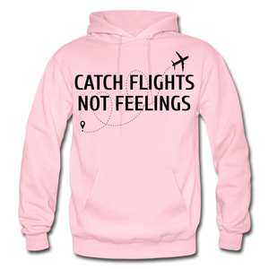 Hip Hop & Boujee's "Catch Flights" Hoodie Collection - light pink