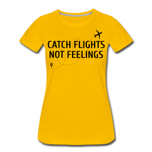 Load image into Gallery viewer, Hip Hop &amp; Boujee&#39;s &quot;Catch Flight&quot; Tee Collection - sun yellow