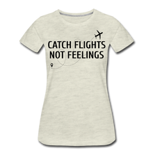 Load image into Gallery viewer, Hip Hop &amp; Boujee&#39;s &quot;Catch Flight&quot; Tee Collection - heather oatmeal