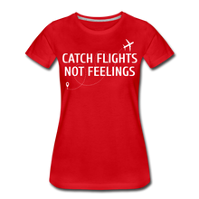 Load image into Gallery viewer, Hip Hop &amp; Boujee&#39;s &quot;Catch Flights&quot; Tee Collection - red