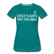 Load image into Gallery viewer, Hip Hop &amp; Boujee&#39;s &quot;Catch Flights&quot; Tee Collection - teal
