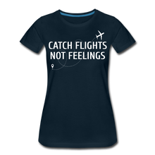 Load image into Gallery viewer, Hip Hop &amp; Boujee&#39;s &quot;Catch Flights&quot; Tee Collection - deep navy