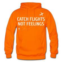 Load image into Gallery viewer, Hip Hop &amp; Boujee&#39;s &quot;Catch Flights&quot; Hoodie Collection - orange