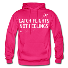 Load image into Gallery viewer, Hip Hop &amp; Boujee&#39;s &quot;Catch Flights&quot; Hoodie Collection - fuchsia