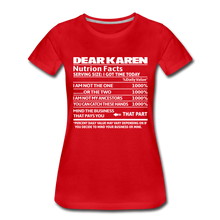 Load image into Gallery viewer, Hip Hop &amp; Boujee&#39;s &quot;Dear Karen&quot; Tee Collection - red