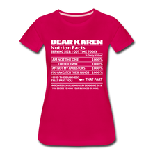 Load image into Gallery viewer, Hip Hop &amp; Boujee&#39;s &quot;Dear Karen&quot; Tee Collection - dark pink