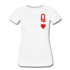 Hip Hop & Boujee's "Queen" Tees Collection - white