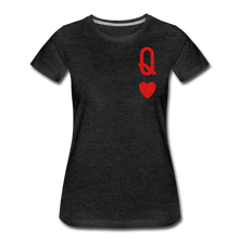 Load image into Gallery viewer, Hip Hop &amp; Boujee&#39;s &quot;Queen&quot; Tees Collection - charcoal gray