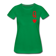 Load image into Gallery viewer, Hip Hop &amp; Boujee&#39;s &quot;Queen&quot; Tees Collection - kelly green