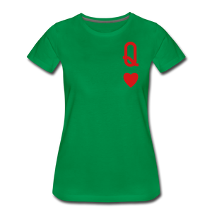 Hip Hop & Boujee's "Queen" Tees Collection - kelly green