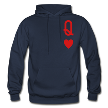 Load image into Gallery viewer, Hip Hop &amp; Boujee&#39;s &quot;Queen&quot; Hoodie Collection - navy
