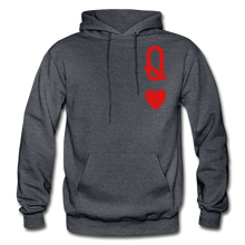 Load image into Gallery viewer, Hip Hop &amp; Boujee&#39;s &quot;Queen&quot; Hoodie Collection - charcoal gray