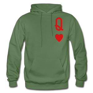 Hip Hop & Boujee's "Queen" Hoodie Collection - military green
