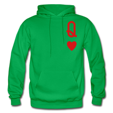 Load image into Gallery viewer, Hip Hop &amp; Boujee&#39;s &quot;Queen&quot; Hoodie Collection - kelly green