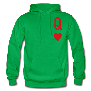 Hip Hop & Boujee's "Queen" Hoodie Collection - kelly green