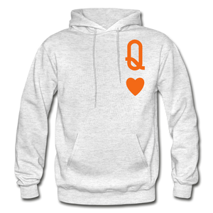 Hip Hop & Boujee's "Queen" Hoodie Collection - light heather gray