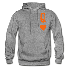 Load image into Gallery viewer, Hip Hop &amp; Boujee&#39;s &quot;Queen&quot; Hoodie Collection - graphite heather