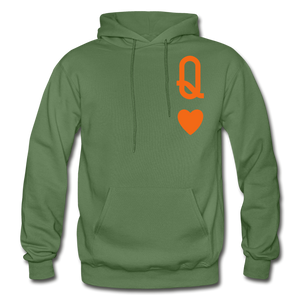 Hip Hop & Boujee's "Queen" Hoodie Collection - military green