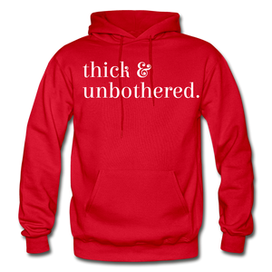 Hip Hop & Boujee's "Thick" Hoodie Collection - red