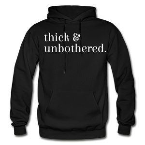 Hip Hop & Boujee's "Thick" Hoodie Collection - black