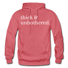 Load image into Gallery viewer, Hip Hop &amp; Boujee&#39;s &quot;Thick&quot; Hoodie Collection - heather red