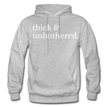 Load image into Gallery viewer, Hip Hop &amp; Boujee&#39;s &quot;Thick&quot; Hoodie Collection - heather gray