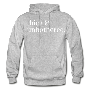 Hip Hop & Boujee's "Thick" Hoodie Collection - heather gray