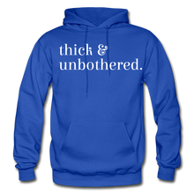 Load image into Gallery viewer, Hip Hop &amp; Boujee&#39;s &quot;Thick&quot; Hoodie Collection - royal blue