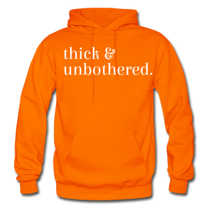 Hip Hop & Boujee's "Thick" Hoodie Collection - orange