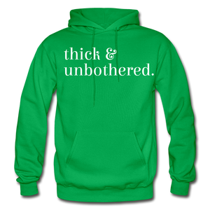 Hip Hop & Boujee's "Thick" Hoodie Collection - kelly green
