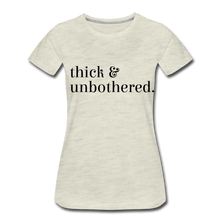 Load image into Gallery viewer, Hip Hop &amp; Boujee&#39;s &quot;Thick&quot; Tees Collection - heather oatmeal