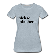 Load image into Gallery viewer, Hip Hop &amp; Boujee&#39;s &quot;Thick&quot; Tees Collection - heather ice blue