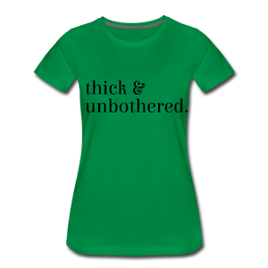 Hip Hop & Boujee's "Thick" Tees Collection - kelly green