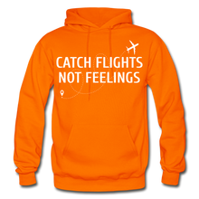 Load image into Gallery viewer, Hip Hop &amp; Boujee&#39;s &quot;Catch Flights&quot; Hoodie Collection - orange