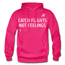 Load image into Gallery viewer, Hip Hop &amp; Boujee&#39;s &quot;Catch Flights&quot; Hoodie Collection - fuchsia