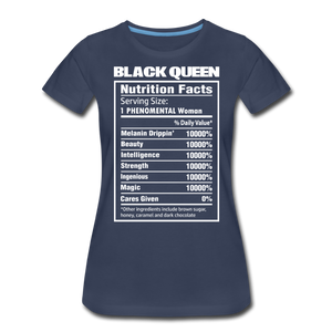Hip Hop & Boujee's "Black Queen" Tees Collection - navy