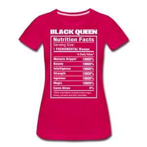 Hip Hop & Boujee's "Black Queen" Tees Collection - dark pink