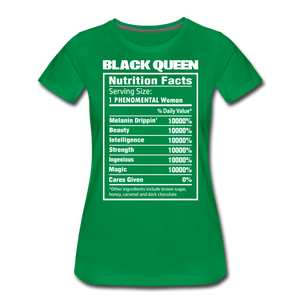 Hip Hop & Boujee's "Black Queen" Tees Collection - kelly green