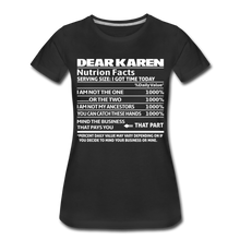 Load image into Gallery viewer, Hip Hop &amp; Boujee&#39;s &quot;Dear Karen&quot; Tees Collection - black