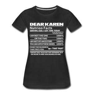 Hip Hop & Boujee's "Dear Karen" Tees Collection - black