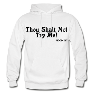 Hip Hop & Boujee's "Shalt Not" Hoodies Collection - white