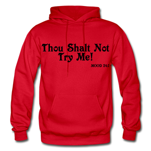 Hip Hop & Boujee's "Shalt Not" Hoodies Collection - red