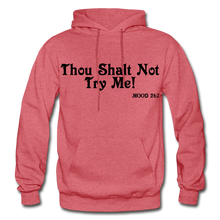 Load image into Gallery viewer, Hip Hop &amp; Boujee&#39;s &quot;Shalt Not&quot; Hoodies Collection - heather red