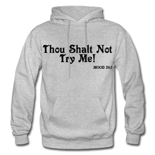 Load image into Gallery viewer, Hip Hop &amp; Boujee&#39;s &quot;Shalt Not&quot; Hoodies Collection - heather gray