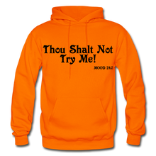 Load image into Gallery viewer, Hip Hop &amp; Boujee&#39;s &quot;Shalt Not&quot; Hoodies Collection - orange