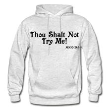 Load image into Gallery viewer, Hip Hop &amp; Boujee&#39;s &quot;Shalt Not&quot; Hoodies Collection - light heather gray